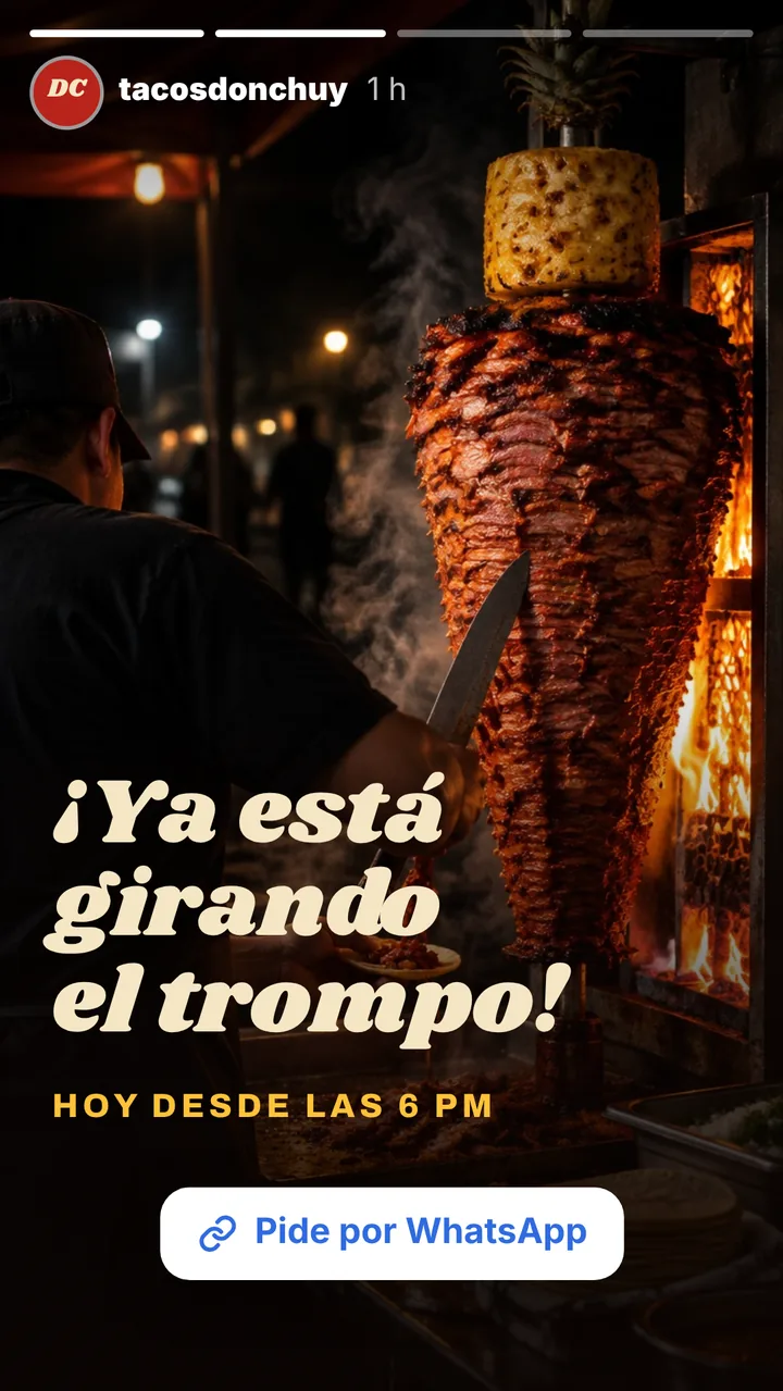 Historia para taquería